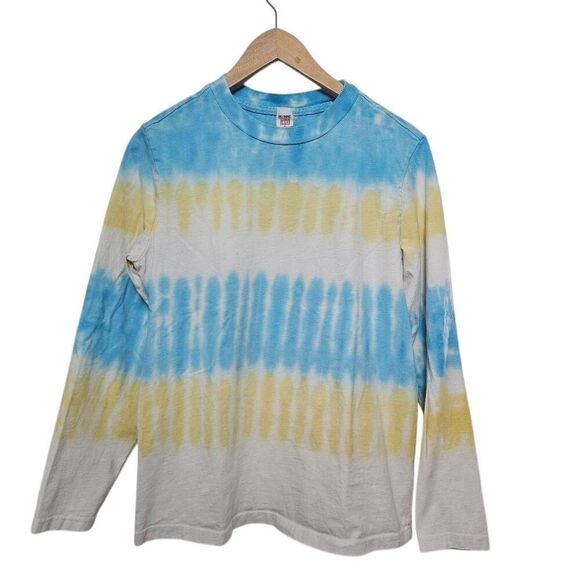 Re-Done Hanes tie dye long-sleeved shirt - Picture 1 of 8